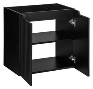 Szafka pod umywalkę NOVA BLACK 82-60-2D 60cm czarna
