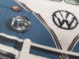 Pościel dziecięca AUTO VW niebiesko-szara Rozmiar pościeli: 80 x 80 cm | 135 x 200 cm