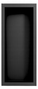 Półka łazienkowa wnękowa Estiva FALEZA Black 90x30x10 cm czarna 1 szt