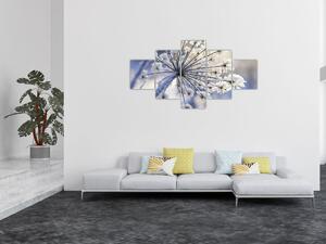 Obraz - Zamarznięty kwiat (125x70 cm)