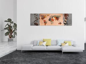 Obraz - Przyprawy świata (170x50 cm)