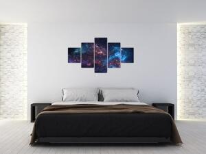 Obraz - Nocne niebo (125x70 cm)