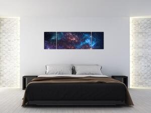 Obraz - Nocne niebo (170x50 cm)