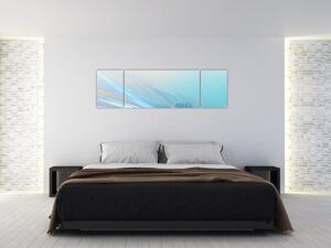 Obraz - Nebieska kropla (170x50 cm)