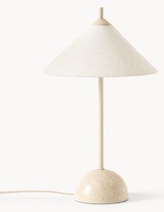 Lampa stołowa z marmurową podstawą Vica