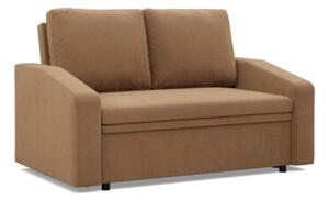 Sofa z funkcjÄ spania, BLOM, Mikrofaza, 148x87x90 cm, cappuccino | TYLETEGOTU