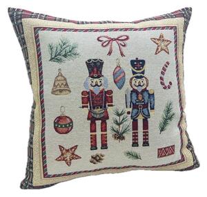 Poszewka na poduszkę ze świątecznym motywem 45x45 cm Toy Soldier – Bizzotto