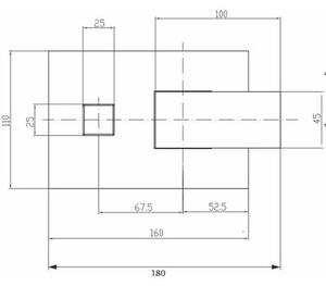 Bateria wannowa podtynkowa OMNIRES Fresh FR7135 Chrom