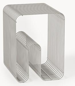 Stołek z metalu Curva