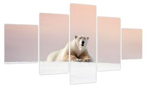 Obraz - Niedźwiedź polarny (125x70 cm)