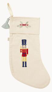 Skarpeta świąteczna z bawełny organicznej Nutcracker