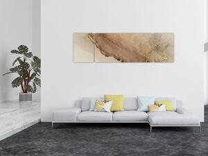 Obraz - Złoty brokat (170x50 cm)