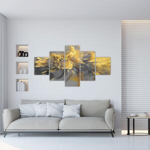 Obraz - Złota ekspansja (125x70 cm)