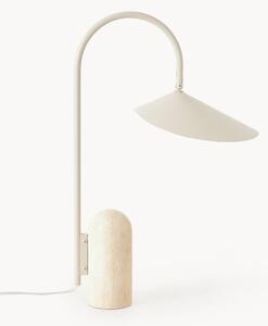 Duża lampa stołowa z marmurową podstawą z możliwością regulacji Arum