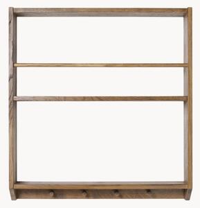 Ręcznie wykonany półka ścienna z drewna dębowego Eli