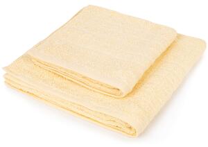 Ręcznik kąpielowy Soft kremowy, 70 x 140 cm, 70 x 140 cm