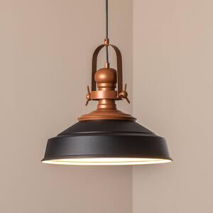 Lampa wisząca Opviq, możliwość ściemniania, czarny, kuchnia, metal, industrialny