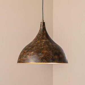 Lampa wisząca Bitlislim Opviq, możliwość ściemniania, brązowy / rdzawy, salon / jadalnia, metal, dworkowy / rustykalny