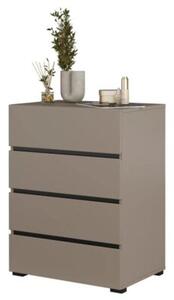 Komoda CROSS 4S 60cm congo/czarna
