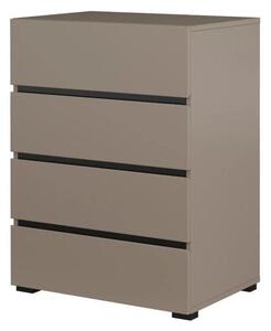 Komoda CROSS 4S 60cm congo/czarna