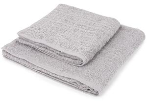 Ręcznik kąpielowy Soft szary, 70 x 140 cm, 70 x 140 cm