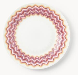 Talerz śniadaniowy z porcelany chińskiej Jarris, 6 szt