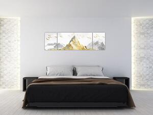Obraz - Złota góra (170x50 cm)
