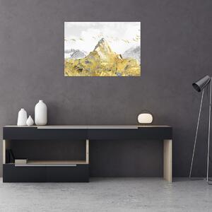 Obraz - Złota góra (70x50 cm)