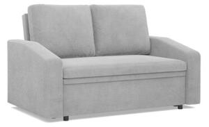 Sofa z funkcjÄ spania, BLOM, sztruks, 148x87x90 cm, jasny szary | TYLETEGOTU