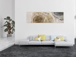 Obraz - Abstrakcja pnia (170x50 cm)