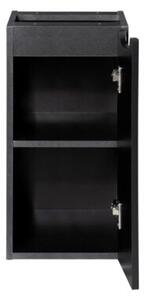 Szafka łazienkowa NOVA BLACK D2 81-30-1D 30cm czarna