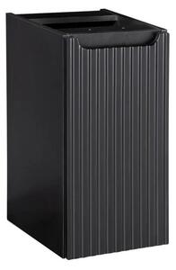 Szafka łazienkowa NOVA BLACK D2 81-30-1D 30cm czarna