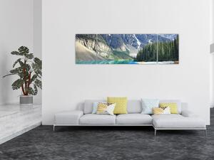Obraz - Moraine Lake (170x50 cm)