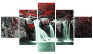Obraz - Wodospady (125x70 cm)
