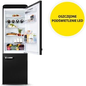 Lodówka ETA Storio ETA253290020E 192 cm Czarna