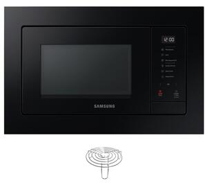 Kuchenka mikrofalowa SAMSUNG MG23A7318AK E1 800W średnica 28.8 cm pojemność 23L Keep warm ceramic inside™ Czarny