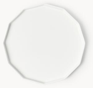 Talerz duży z porcelany Angoli, 4 szt