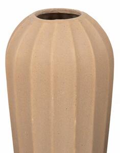 Wazon MY HOME Wave 16 x 16 x 40 cm Beżowy