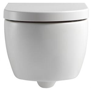 Toaleta wisząca bezkołnierzowa NT2038 - deska wolnoopadająca Soft-Close - wersja krótka