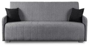 Wersalka Sofa Kanapa RozkÅadana z FunkcjÄ Spania Dwuosobowa Szara ASPEN