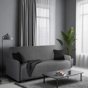 Wersalka Sofa Kanapa RozkÅadana z FunkcjÄ Spania Dwuosobowa Szara ASPEN