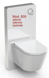 Toaleta myjąca BERNSTEIN WC PRO+ 1102 - lejowa bezkołnierzowa - kompletny zestaw - kolor biały