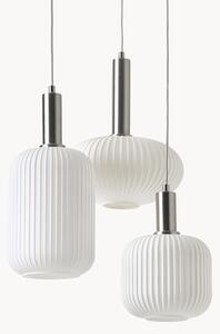 Lampa wisząca ze szkła opalowego Candela