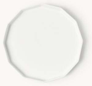 Talerz śniadaniowy z porcelany Angoli, 4 szt
