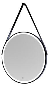 Podświetlane lustro łazienkowe LED 2805 - z podgrzewaniem i regulacją ciepłego/zimnego światła - okrągłe Ø 60 cm