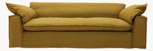 Sofa z lnu Nomad, 305 cm (4-osobowa)