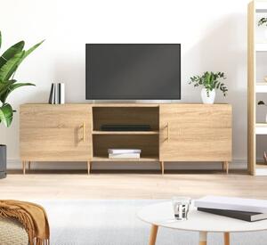 Szafka TV, dąb sonoma, 150x30x50 cm, materiał drewnopochodny