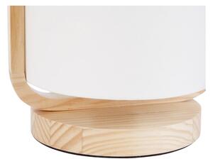 Kremowa lampa stołowa Leitmotiv Snap, wys. 21,5 cm