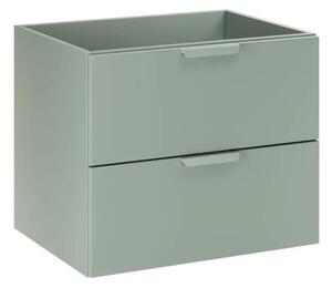 Szafka pod umywalkę ASTER GREEN 2S 60cm zielony mat