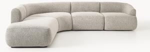Narożna sofa modułowa Bouclé Sofia (4-osobowa)